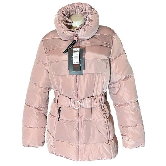 Super Triple Goose Woman’s Pink Ski Jacket  Vegan 15- -20 Degrees L - Picture 1 of 11